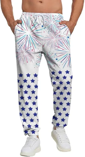 Mens Joggers Pants Corn Sweatpants Sports Trousers Casual Workout Pants