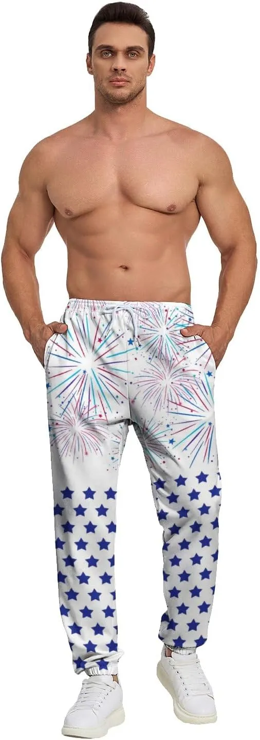 Mens Joggers Pants Corn Sweatpants Sports Trousers Casual Workout Pants