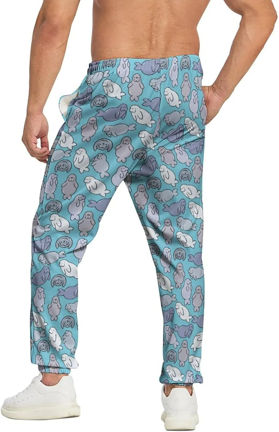 Mens Joggers Pants Corn Sweatpants Sports Trousers Casual Workout Pants