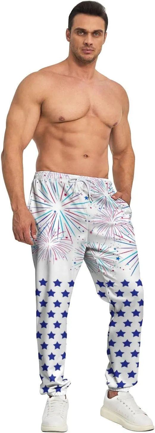 Mens Joggers Pants Corn Sweatpants Sports Trousers Casual Workout Pants