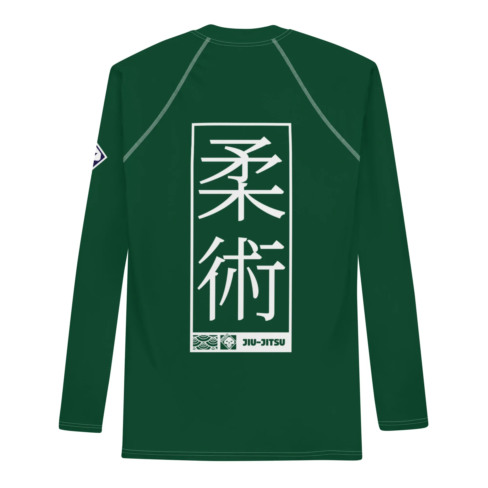 Mens Long Sleeve BJJ Rash Guard - Jiu-Jitsu 011 - Sherwood Forest