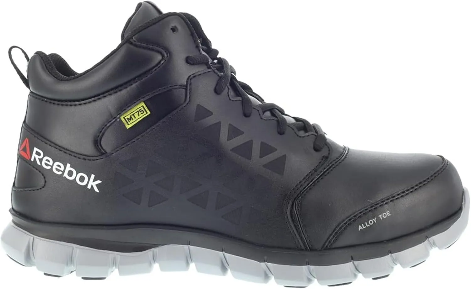 Men's Rb4143 Sublite Cushion Work Safety Alloy Toe Athletic Mid Cut Boot Black Industrial & Construction
