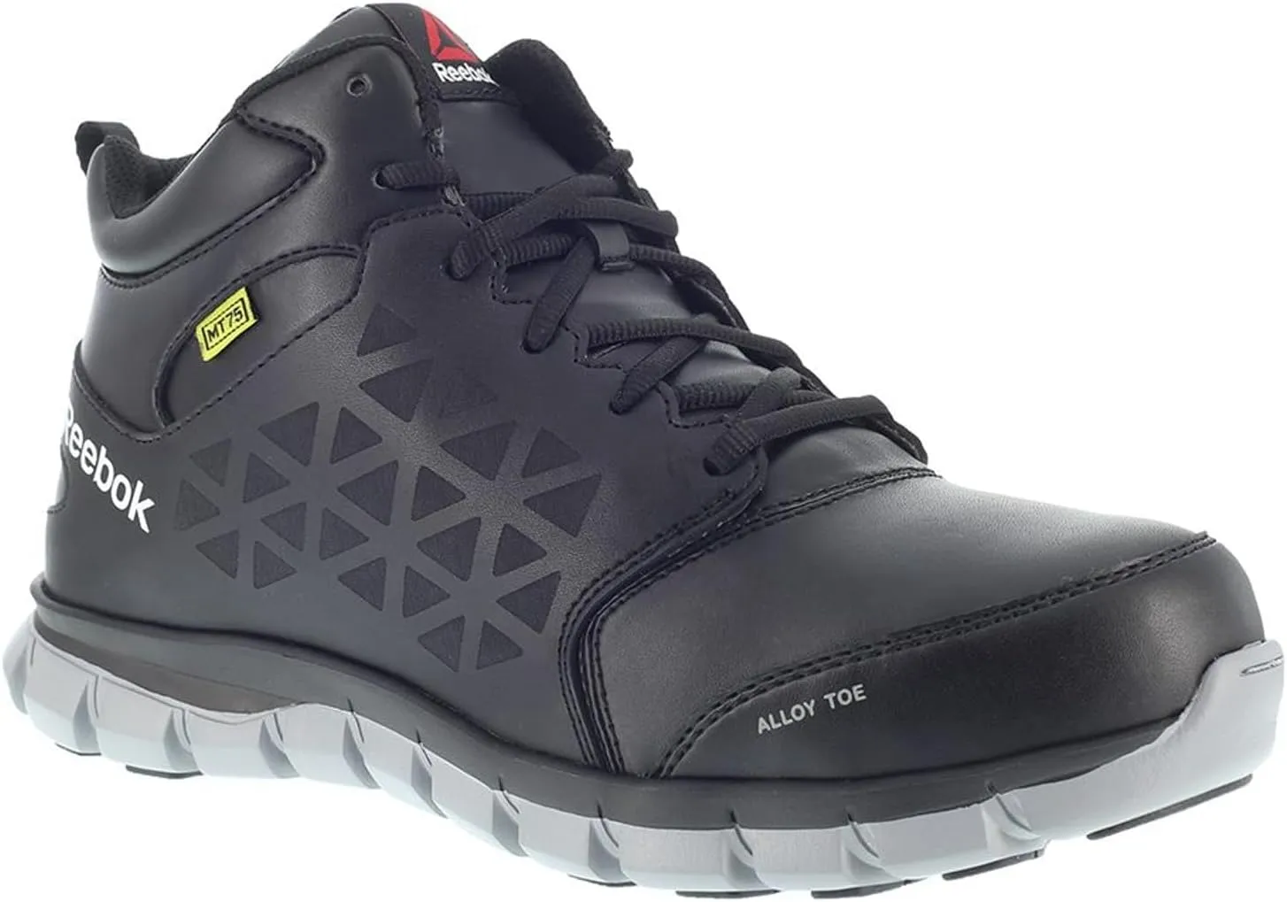 Men's Rb4143 Sublite Cushion Work Safety Alloy Toe Athletic Mid Cut Boot Black Industrial & Construction