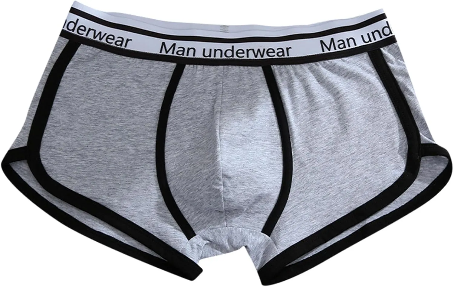 Men's Seamless Sexy Solid Color Comfortable Breathable Boxers Underwear Summer Fashion Casual Elastic Boxer Brief