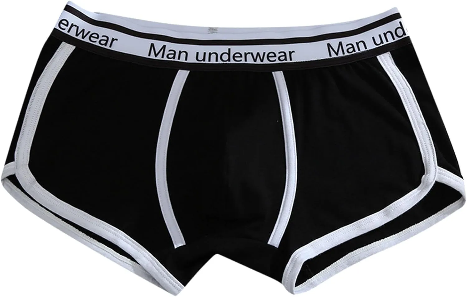 Men's Seamless Sexy Solid Color Comfortable Breathable Boxers Underwear Summer Fashion Casual Elastic Boxer Brief