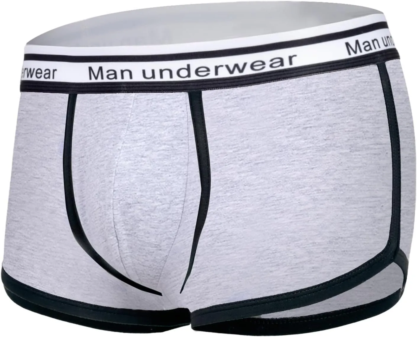 Men's Seamless Sexy Solid Color Comfortable Breathable Boxers Underwear Summer Fashion Casual Elastic Boxer Brief
