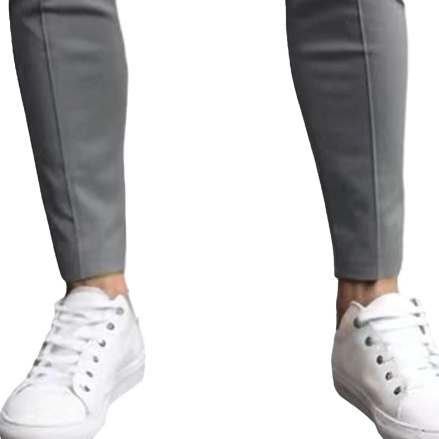 Men's Slim Fit Stylish Outdoor Pants Skinny Casual Work Business Pants Stretch Solid Lightweight Trousers