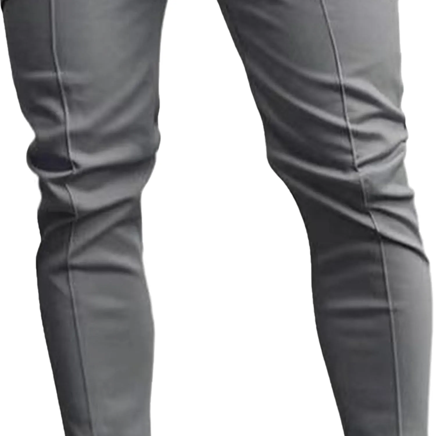 Men's Slim Fit Stylish Outdoor Pants Skinny Casual Work Business Pants Stretch Solid Lightweight Trousers