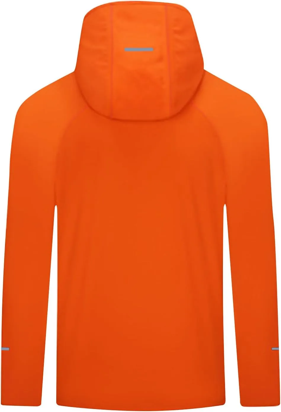 Mens Sport Coat Trendy Solid Color Running Hoodies Long Sleeve Workout Windbreaker Jackets Casual Zip Up Training Tops