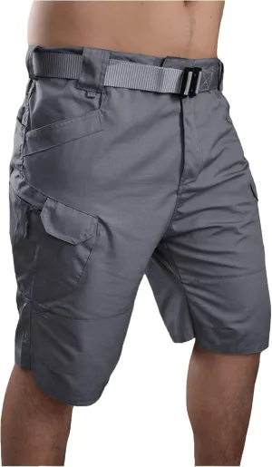 Men's Summer Casual Shorts Quick Dry Plaid Suit Sports Shorts