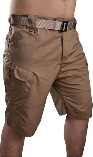 Men's Summer Casual Shorts Quick Dry Plaid Suit Sports Shorts