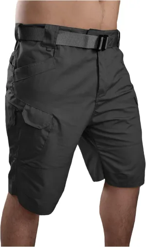 Men's Summer Casual Shorts Quick Dry Plaid Suit Sports Shorts