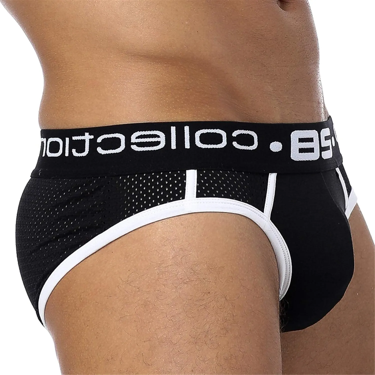 Mens Underwear Boxer Briefs Pack Men's Sexy Underwear Regular Long Spandex Support Pouch