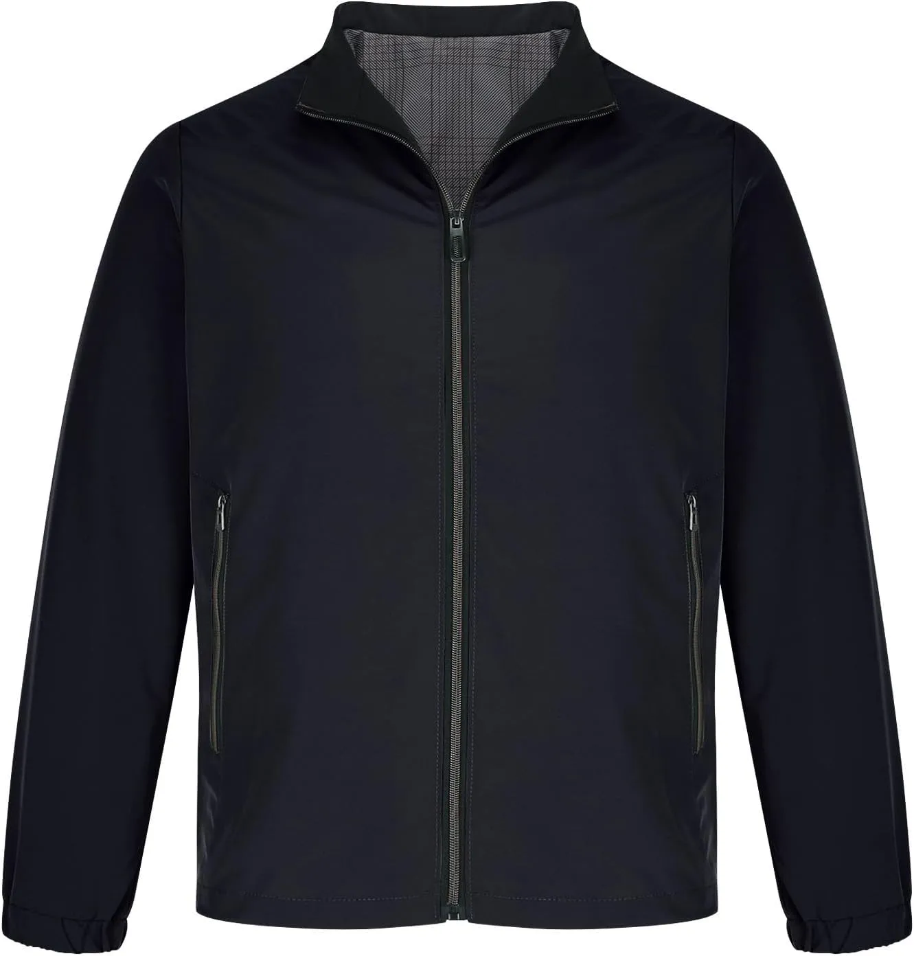 Men's Varsity Jackets Casual Mens Bomber Jacket Fashion Mens Windbreaker Jackets Lightweight Zip Up Jacket Coat