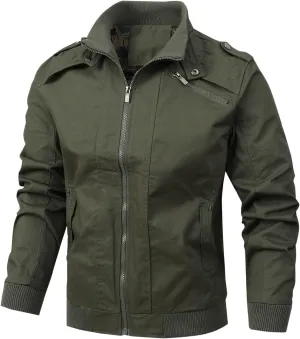 Men's Varsity Jackets Casual Windbreaker Jackets for Men Lightweight Fashion Mens Bomber Jacket Zip Up Jacket Coat