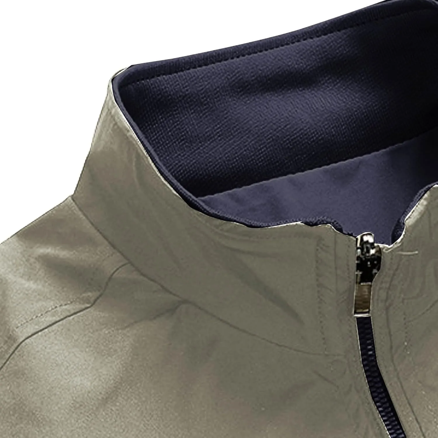 Men's Varsity Jackets Casual Windbreaker Jackets for Men Lightweight Fashion Mens Bomber Jacket Zip Up Jacket Coat
