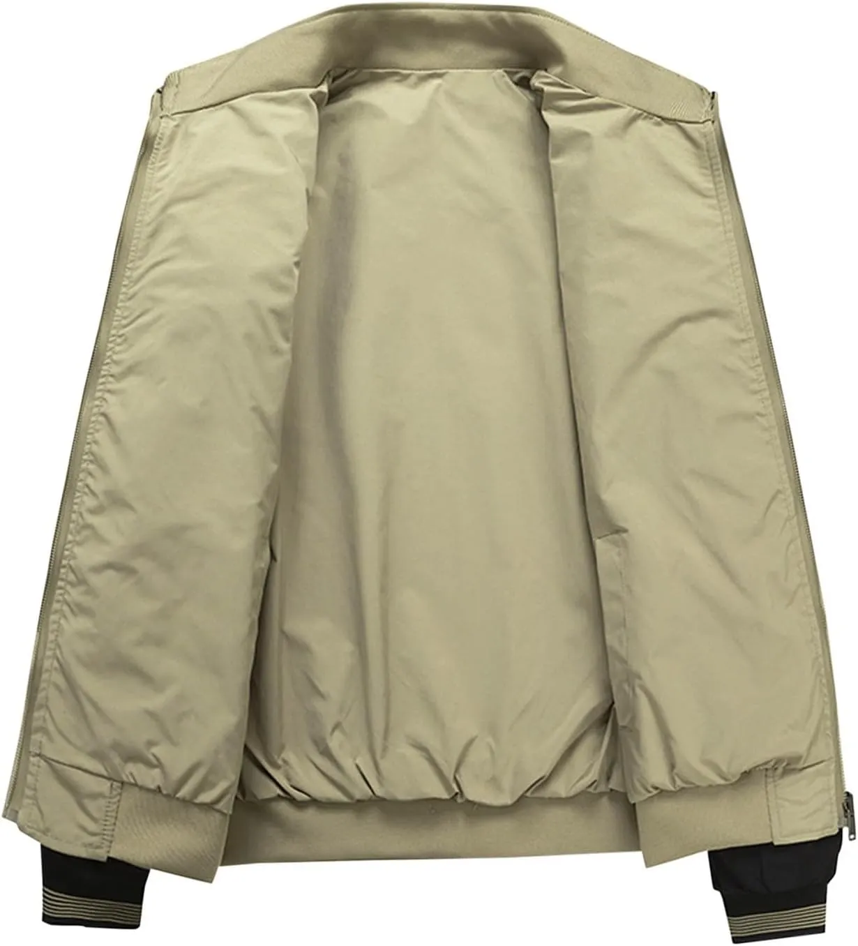 Men's Varsity Jackets Casual Windbreaker Jackets for Men Lightweight Fashion Mens Bomber Jacket Zip Up Jacket Coat