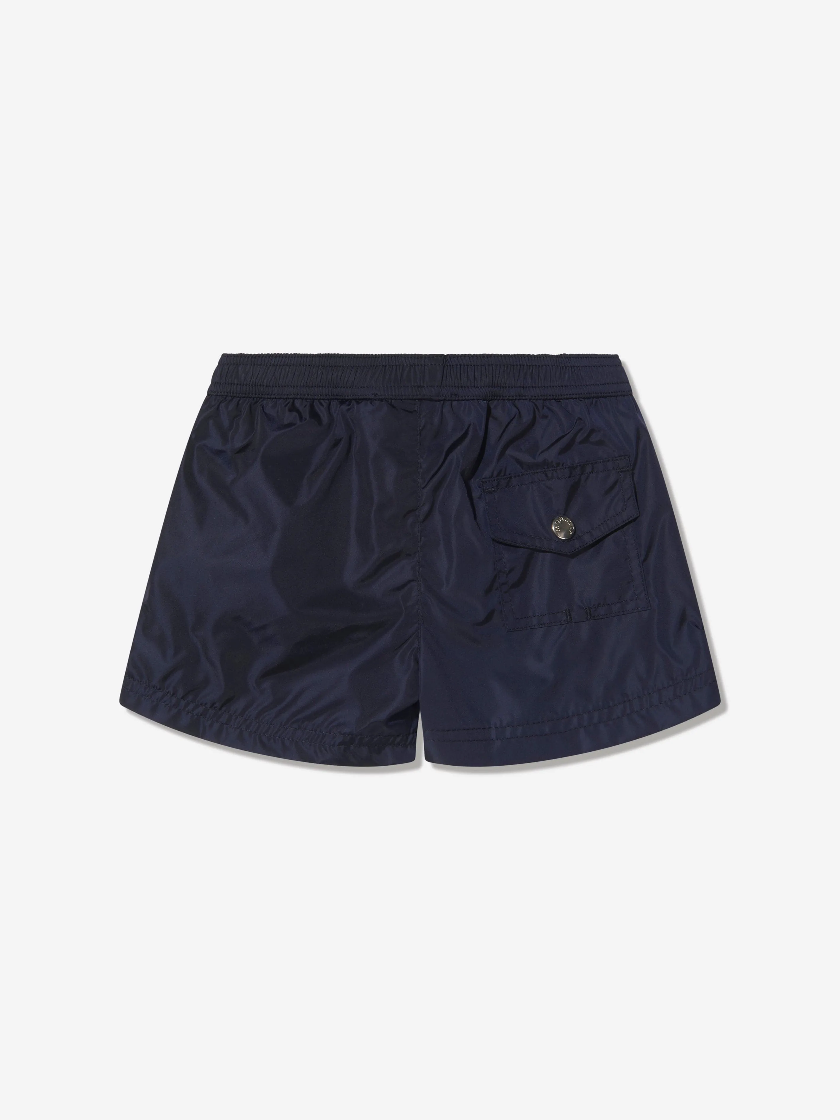 Moncler Enfant Baby Boys Logo Swim Shorts in Navy