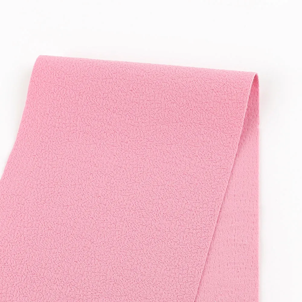 Mottled Recycled Poly Swim Knit - Amaranth