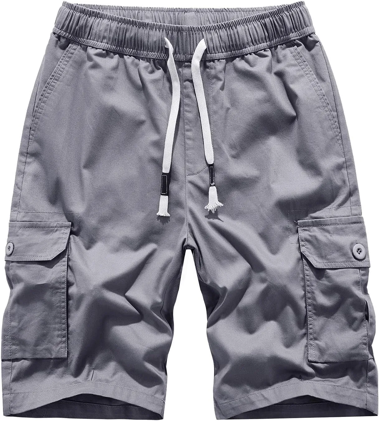 Muscularfit Cotton Gym Shorts for Men 2023 Casual Drawstring Elastic Waist Camouflage Cargo Shorts Summer Work Linen Short