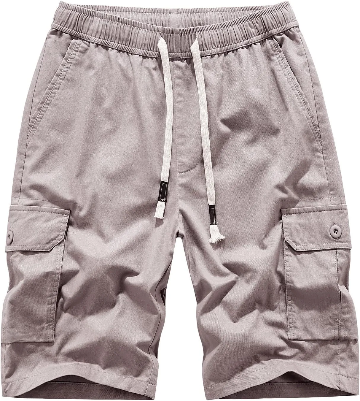 Muscularfit Cotton Gym Shorts for Men 2023 Casual Drawstring Elastic Waist Camouflage Cargo Shorts Summer Work Linen Short