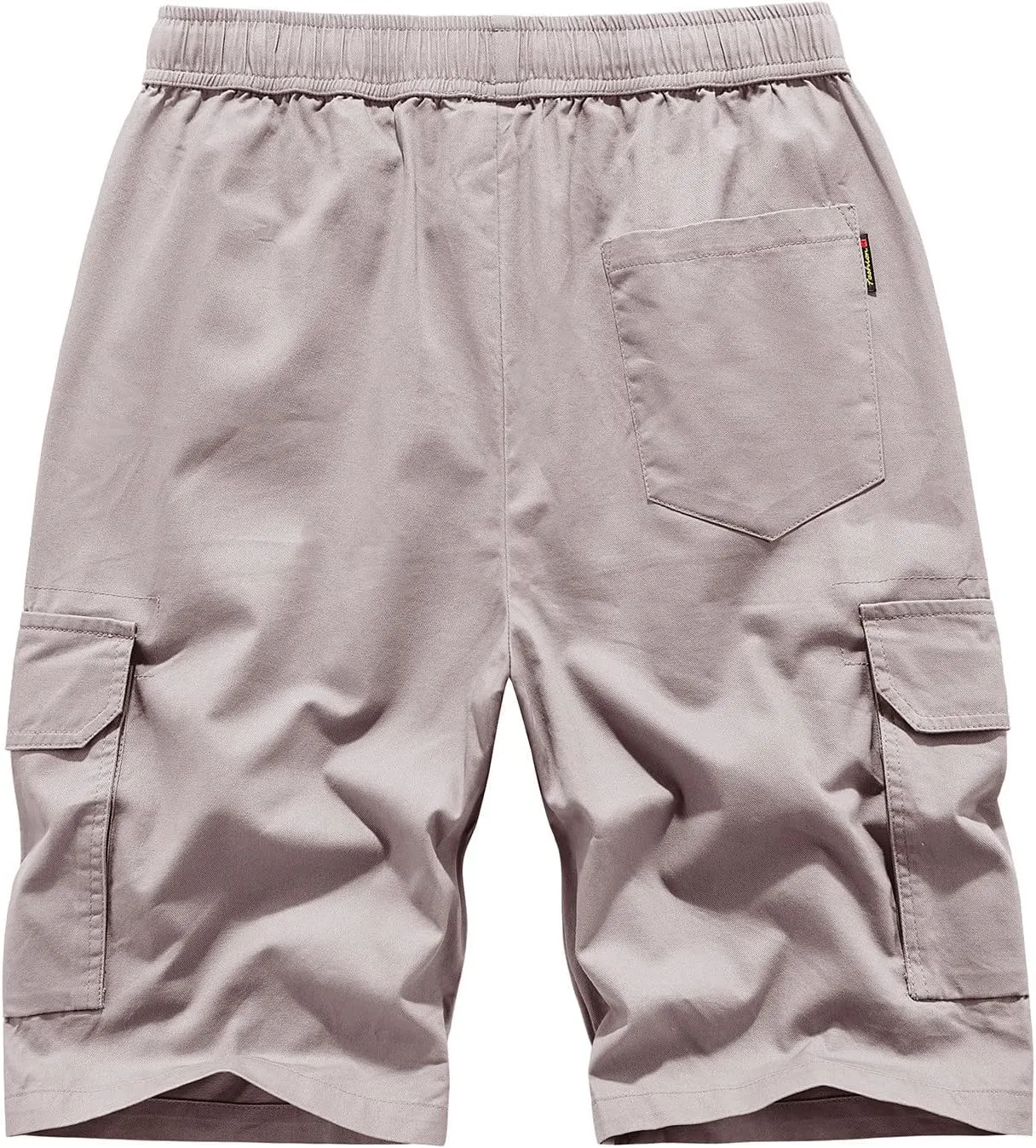 Muscularfit Cotton Gym Shorts for Men 2023 Casual Drawstring Elastic Waist Camouflage Cargo Shorts Summer Work Linen Short