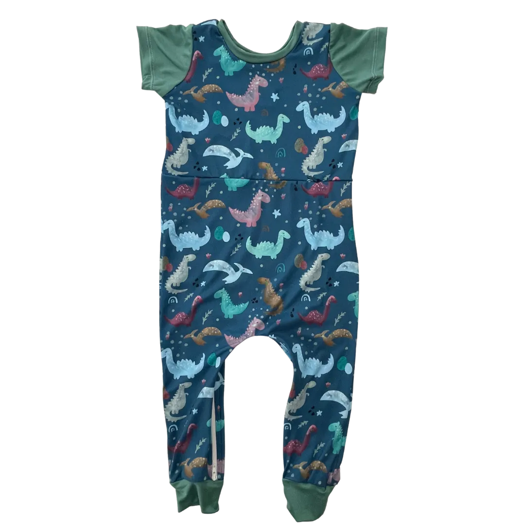 Navy Dinos with G-Tube Access