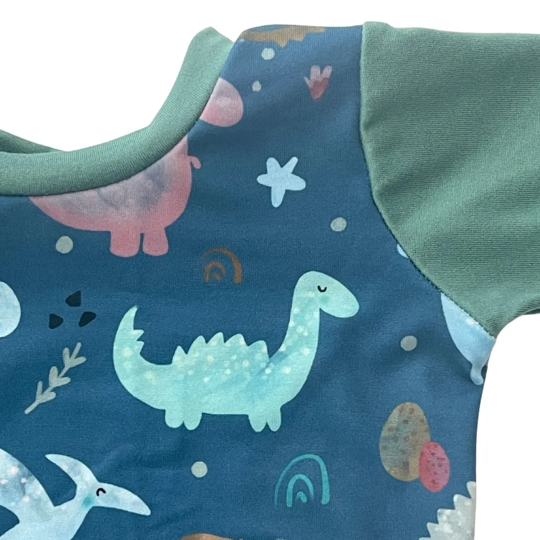 Navy Dinos with G-Tube Access