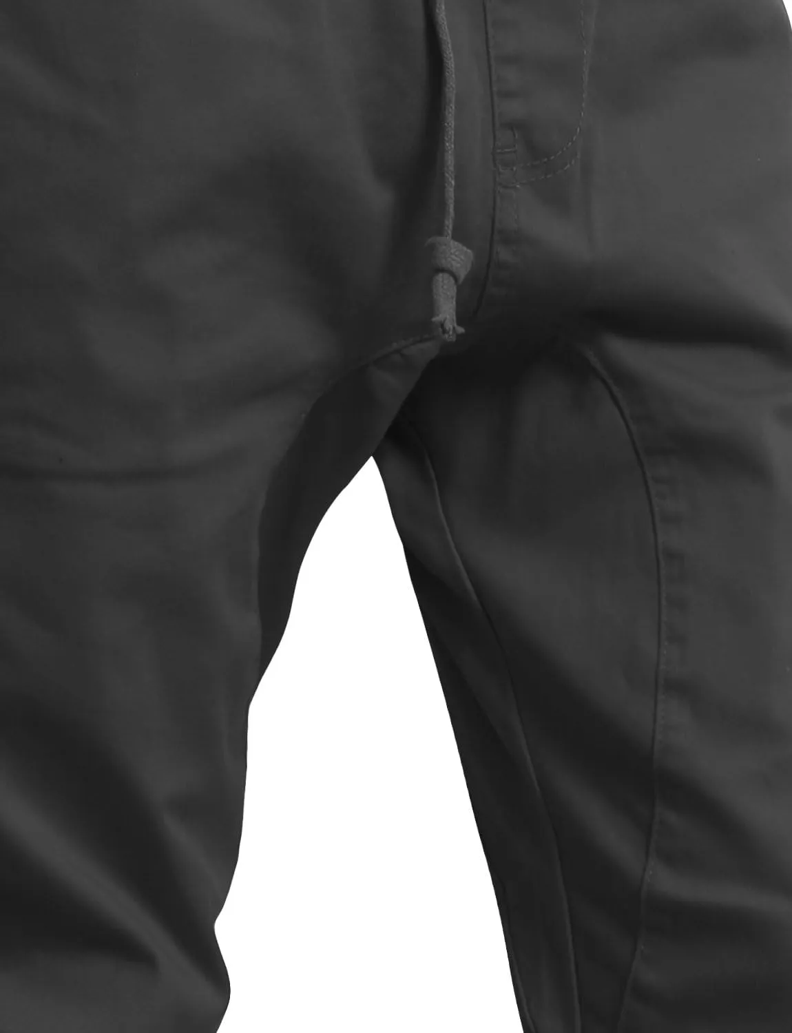 NE PEOPLE Mens Lightweight Casual Comfy Harem Slim Fit Adjustable Jogger Pants Joggers (S-5XL)