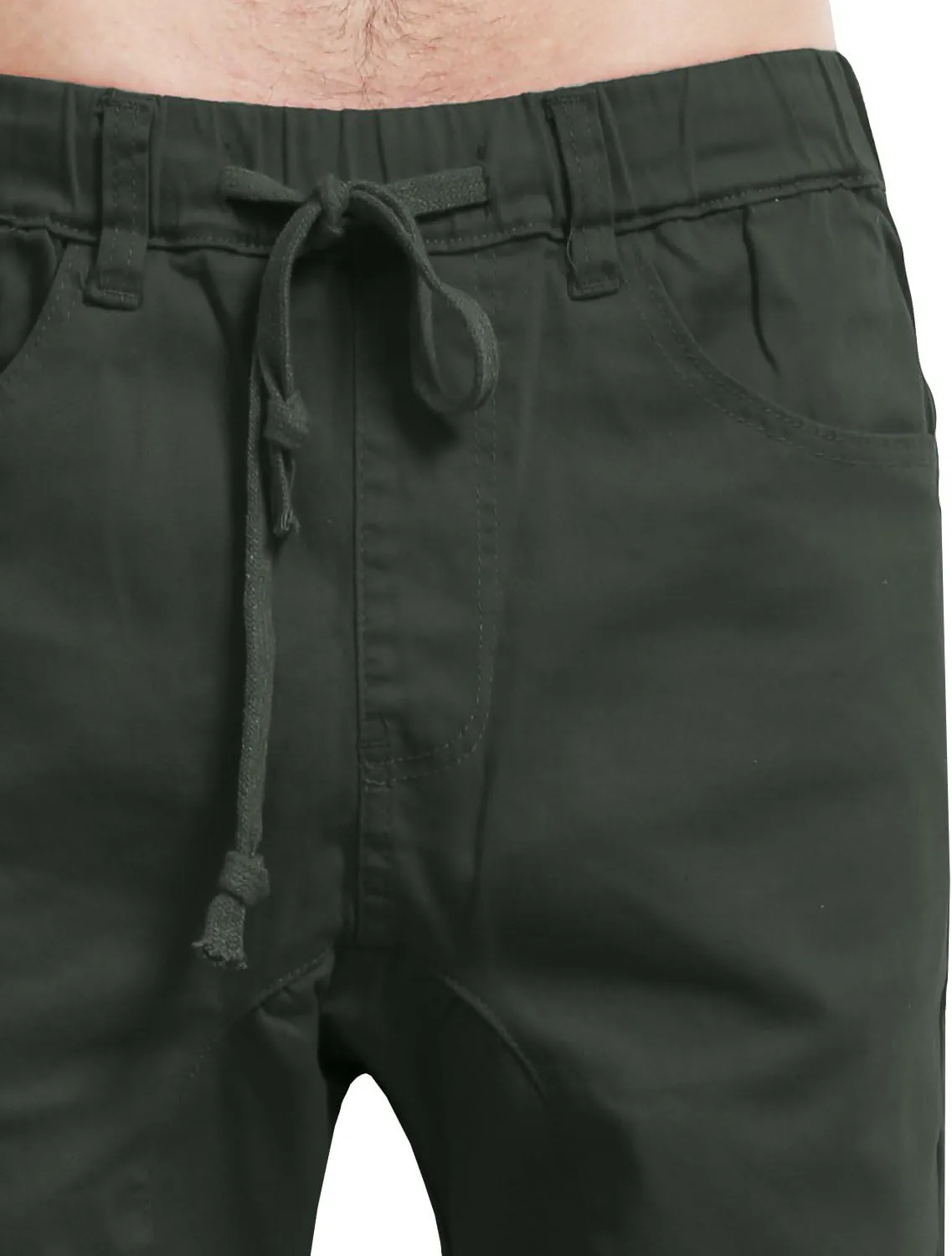 NE PEOPLE Mens Lightweight Casual Comfy Harem Slim Fit Adjustable Jogger Pants Joggers (S-5XL)