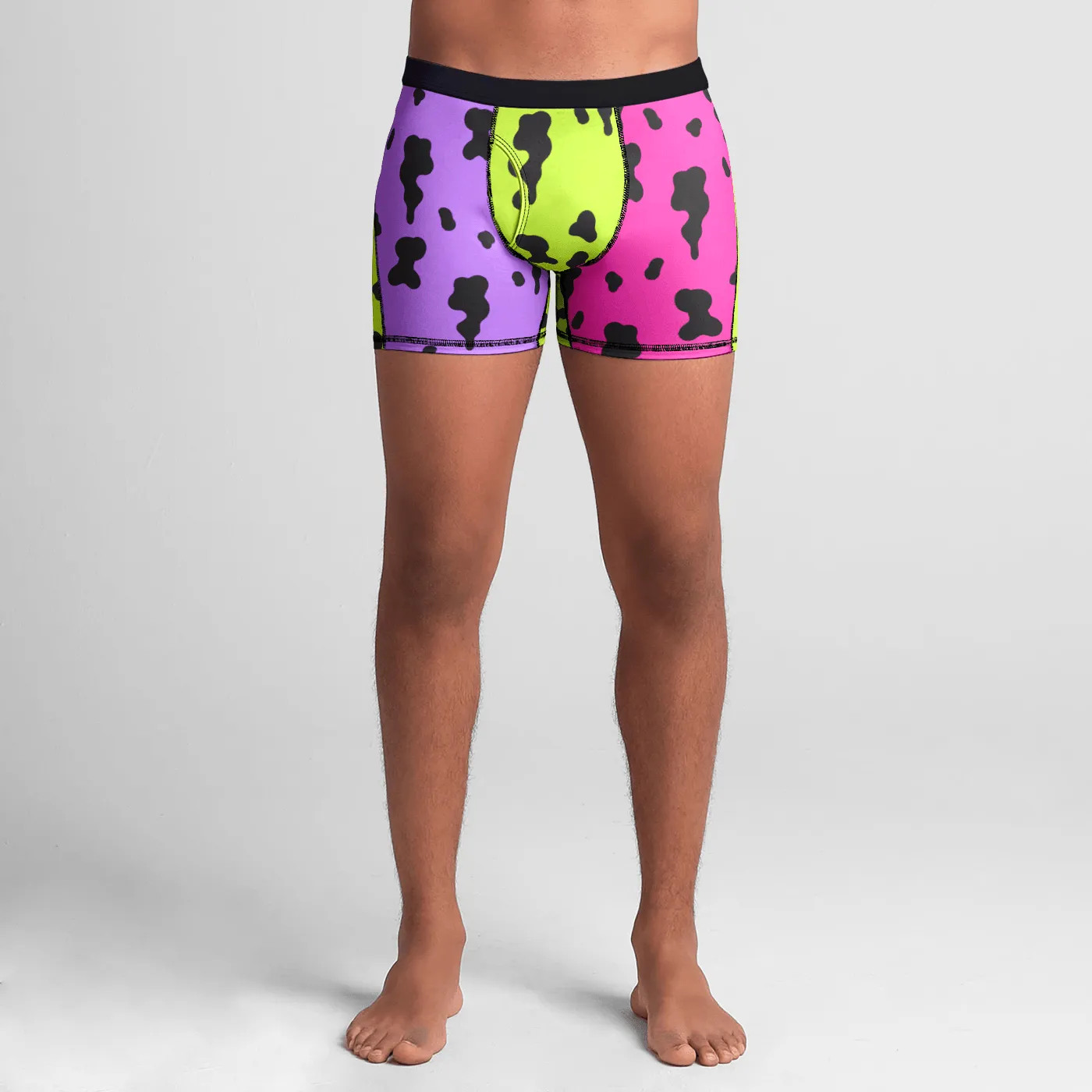 NEON CHEETAH DRIP Boxer Briefs