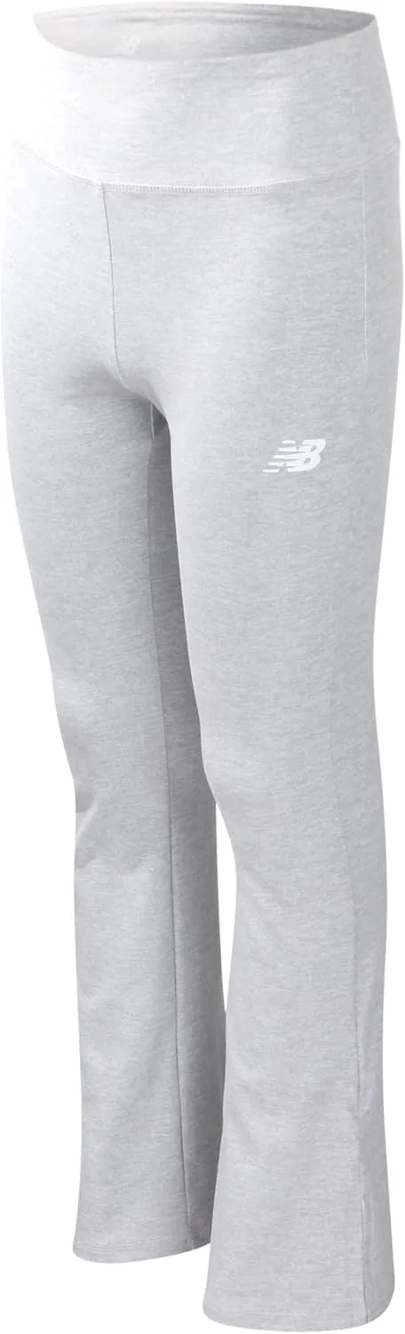 New Balance Girls' Leggings - Bootcut Bell Bottom Flare Leggings - Yoga Pants for Girls: High Waisted, Non-See Through (7-16)