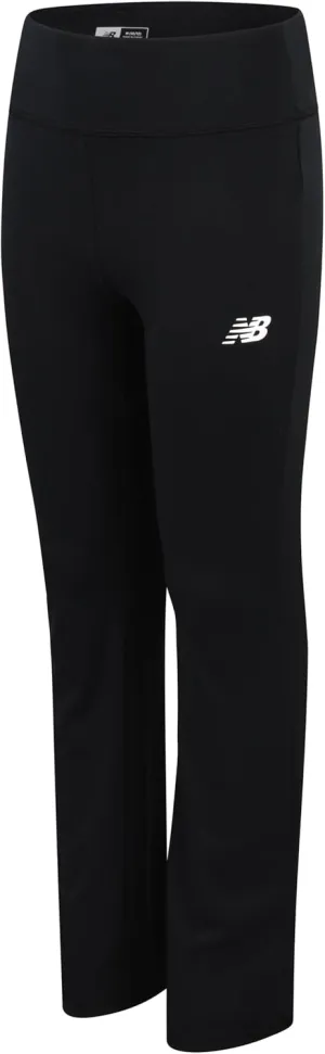 New Balance Girls' Leggings - Bootcut Bell Bottom Flare Leggings - Yoga Pants for Girls: High Waisted, Non-See Through (7-16)