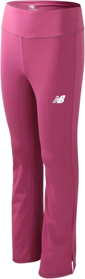 New Balance Girls' Leggings - Bootcut Bell Bottom Flare Leggings - Yoga Pants for Girls: High Waisted, Non-See Through (7-16)