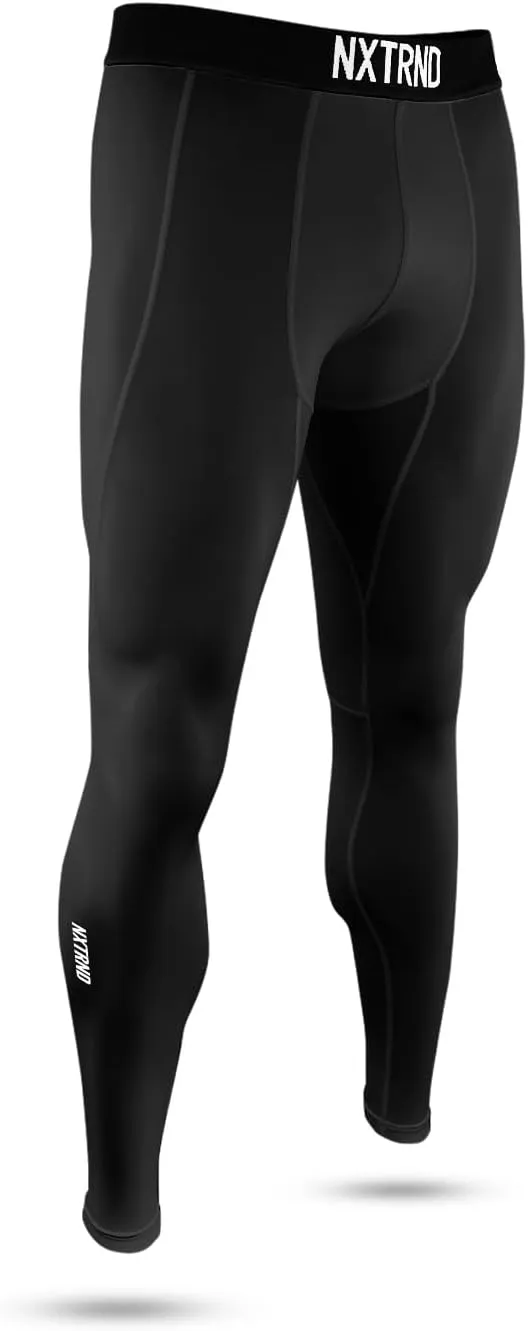 Nxtrnd Core Men's Compression Pants, Tights for Football