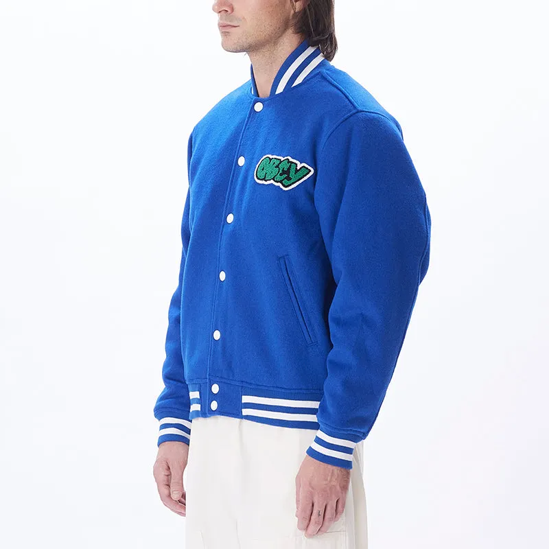 OBEY ROLL CALL VARSITY JACKET