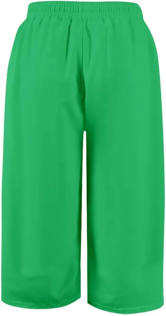 Oversized Casual Pants for Girls Plain Baggy Wide Leg Palazzo Trousers Kids Drawstring Elastic Fall Casual Pants