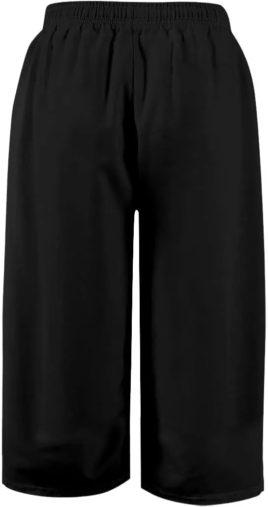 Oversized Casual Pants for Girls Plain Baggy Wide Leg Palazzo Trousers Kids Drawstring Elastic Fall Casual Pants
