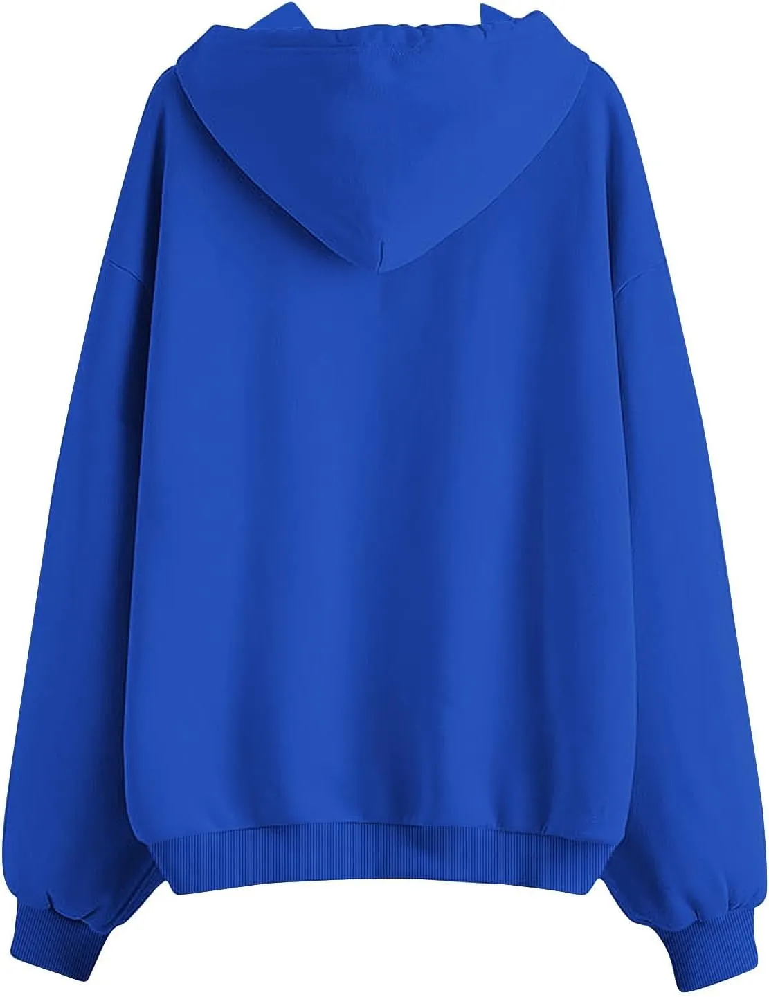 Oversized Sweatshirt For Women Long Sleeve Fashion Graphic Design Hoodies Casual Zip Up Fleece Sweatshirts