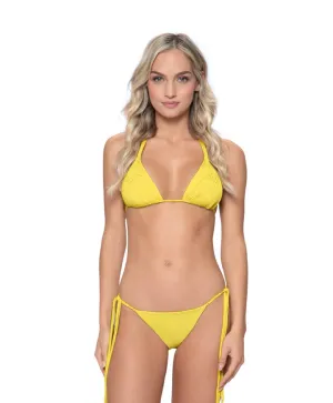 PQ Sunshine Mila Tie Bikini Bottoms | Yellow