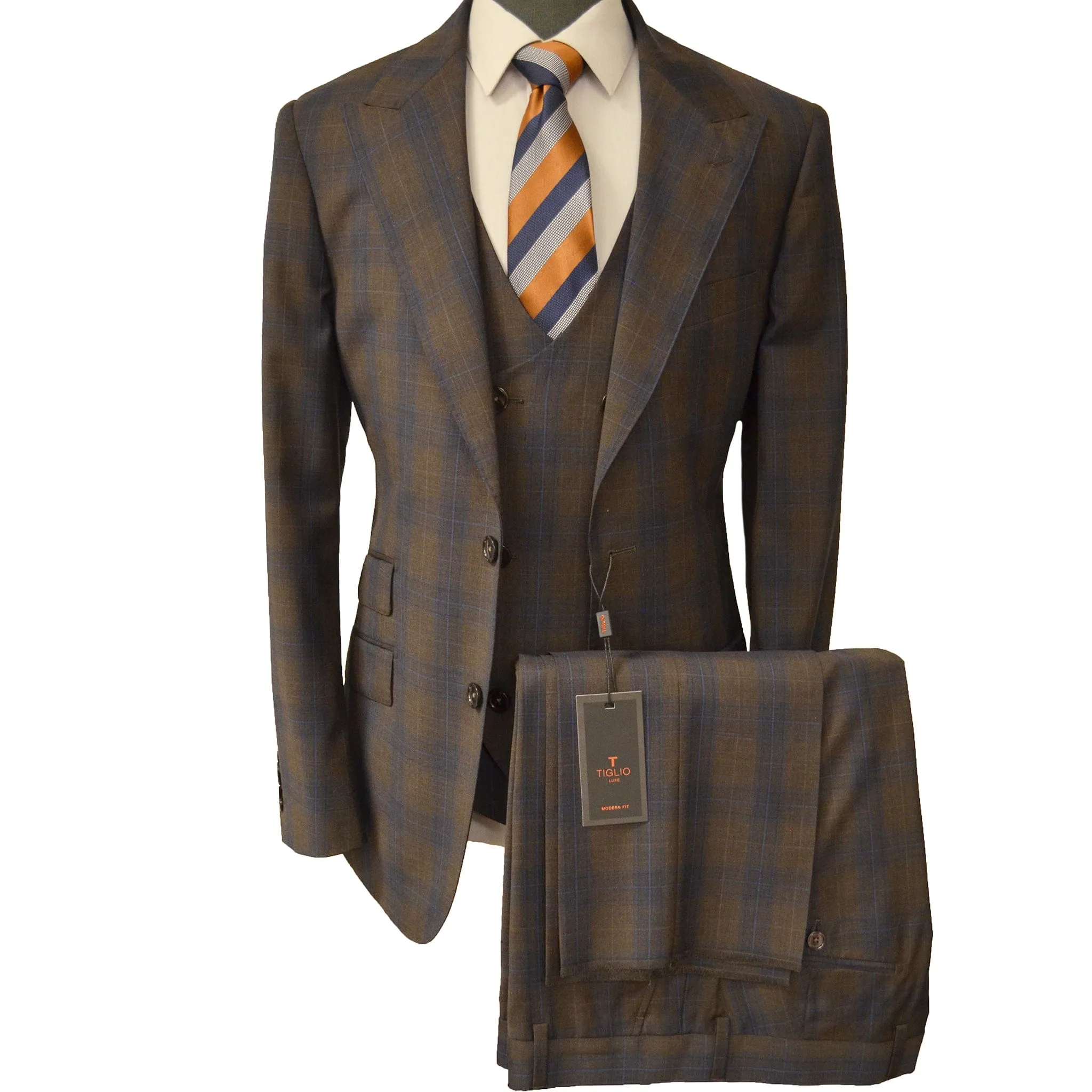 PROSECCO VESTED SUIT BY TIGLIO/Prosecco 3pcs