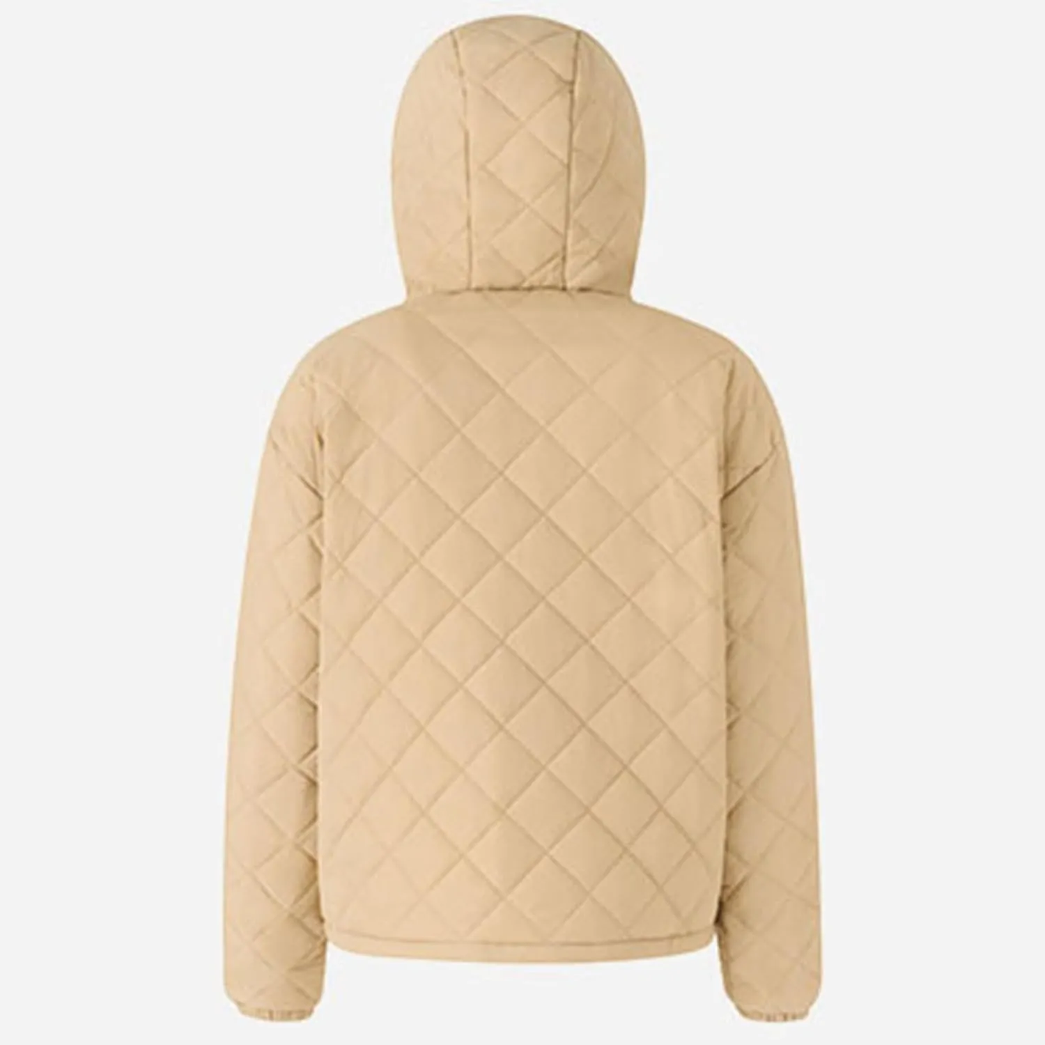 Puffer Jackets for Women Trendy Warm Quilted Winter Coat Girls Casual Zip Up Down Jacket Hooded Lightweight Travel
