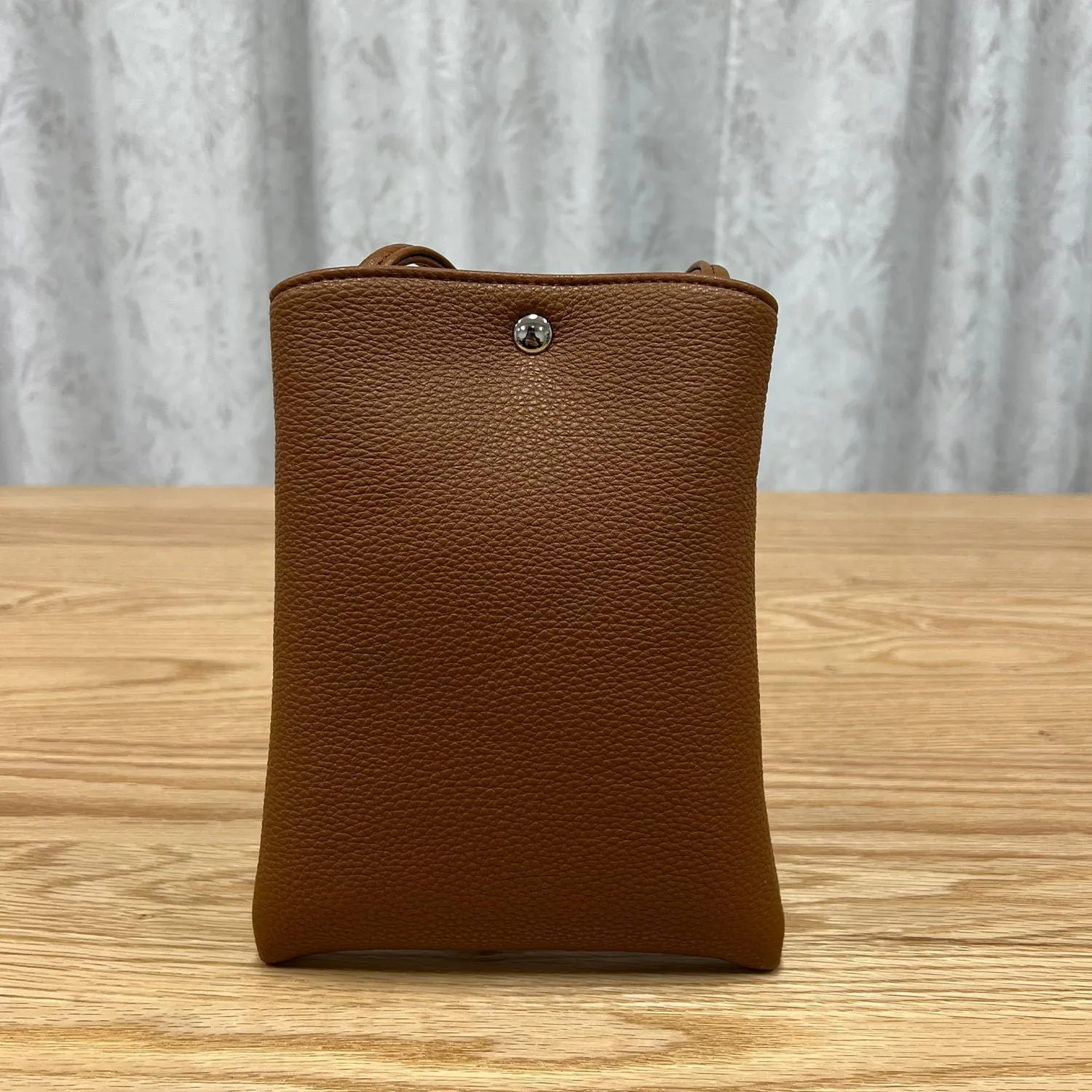 Pure Nylon Mobile Phone Bag Mini Cloth Bag ins Style Japanese Simple and Versatile Messenger Small Square Bag