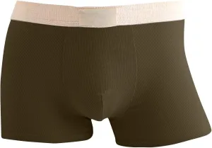 Rib Cotton Boxer Briefs for Men Casual Soft Underwear Mens Plain Breathable Boxers Ribbed Trunks Underwear