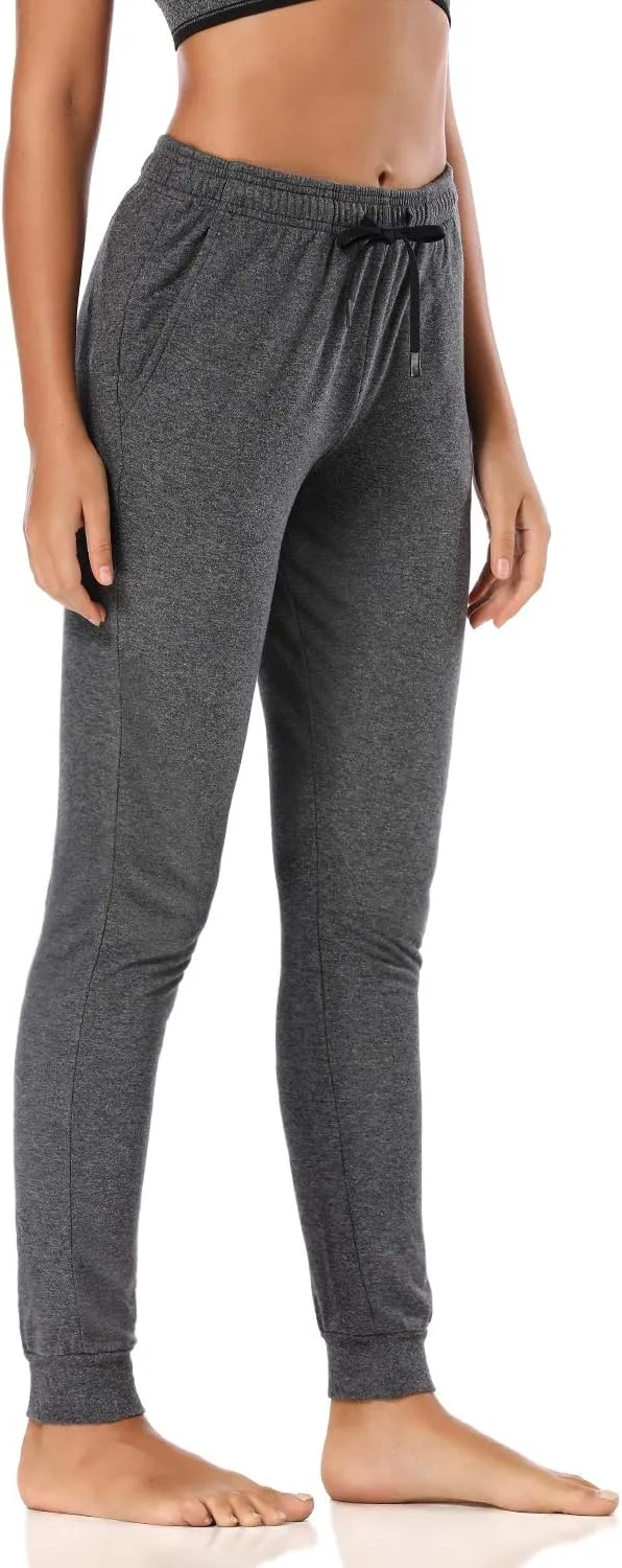 Safort Women Joggers Pants 30"/32"/34"/36" Tall Inseam Athletic Tapered Sweatpants Workout Lounge with Pockets