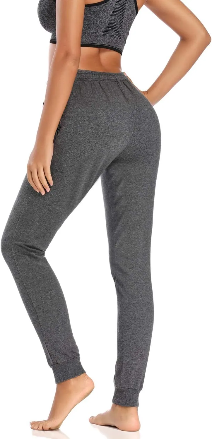 Safort Women Joggers Pants 30"/32"/34"/36" Tall Inseam Athletic Tapered Sweatpants Workout Lounge with Pockets
