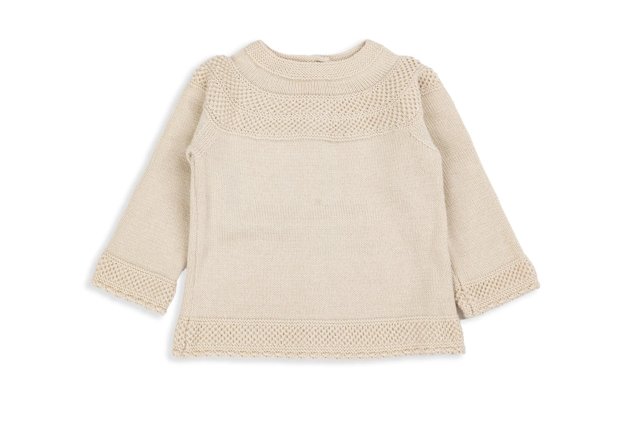 Sand Two-piece Knit Unisex Set