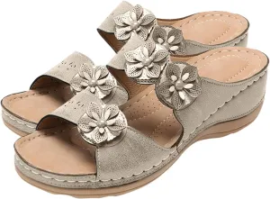 Sandals Women Fashion, Womens Sandals Premium Orthopedic Open Toe Sandals Retro Anti-Slip Breathable
