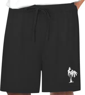 Shorts for Men Athletic Elastic Waisted Print Shorts Men Training Fitness Clothing