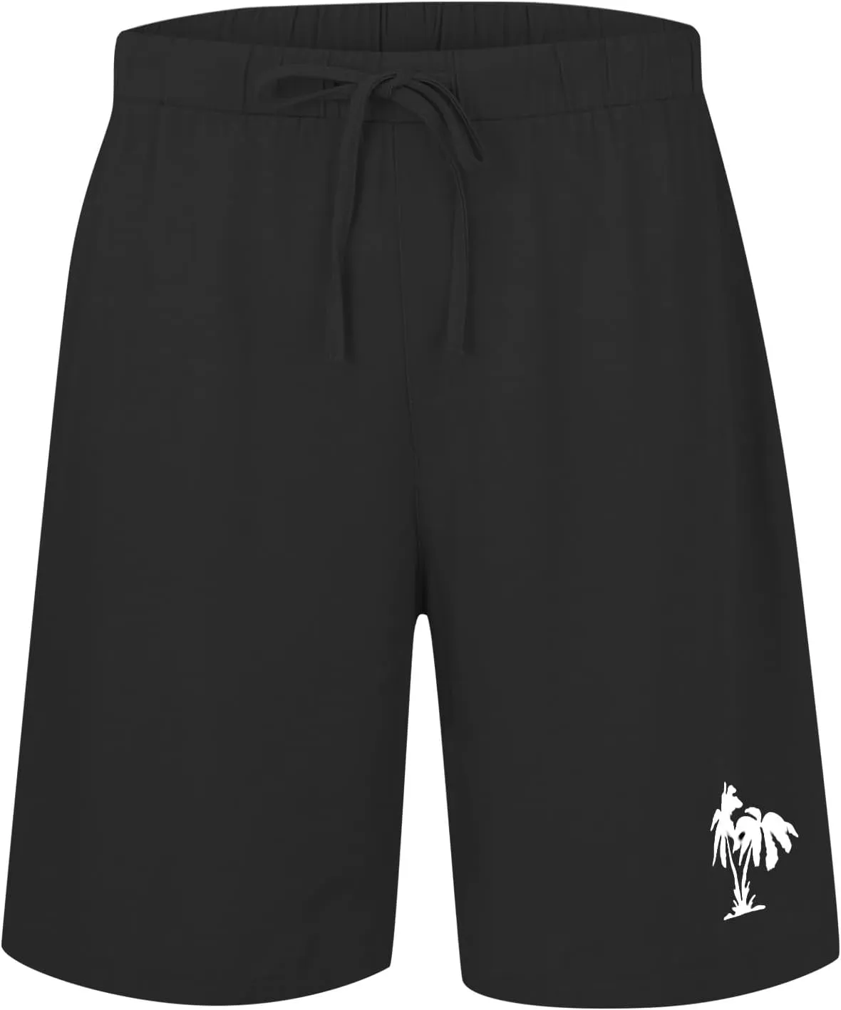 Shorts for Men Athletic Elastic Waisted Print Shorts Men Training Fitness Clothing